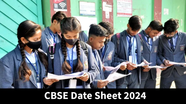 CBSE Date Sheet 2024