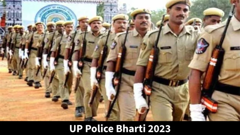 UP Police Bharti 2023